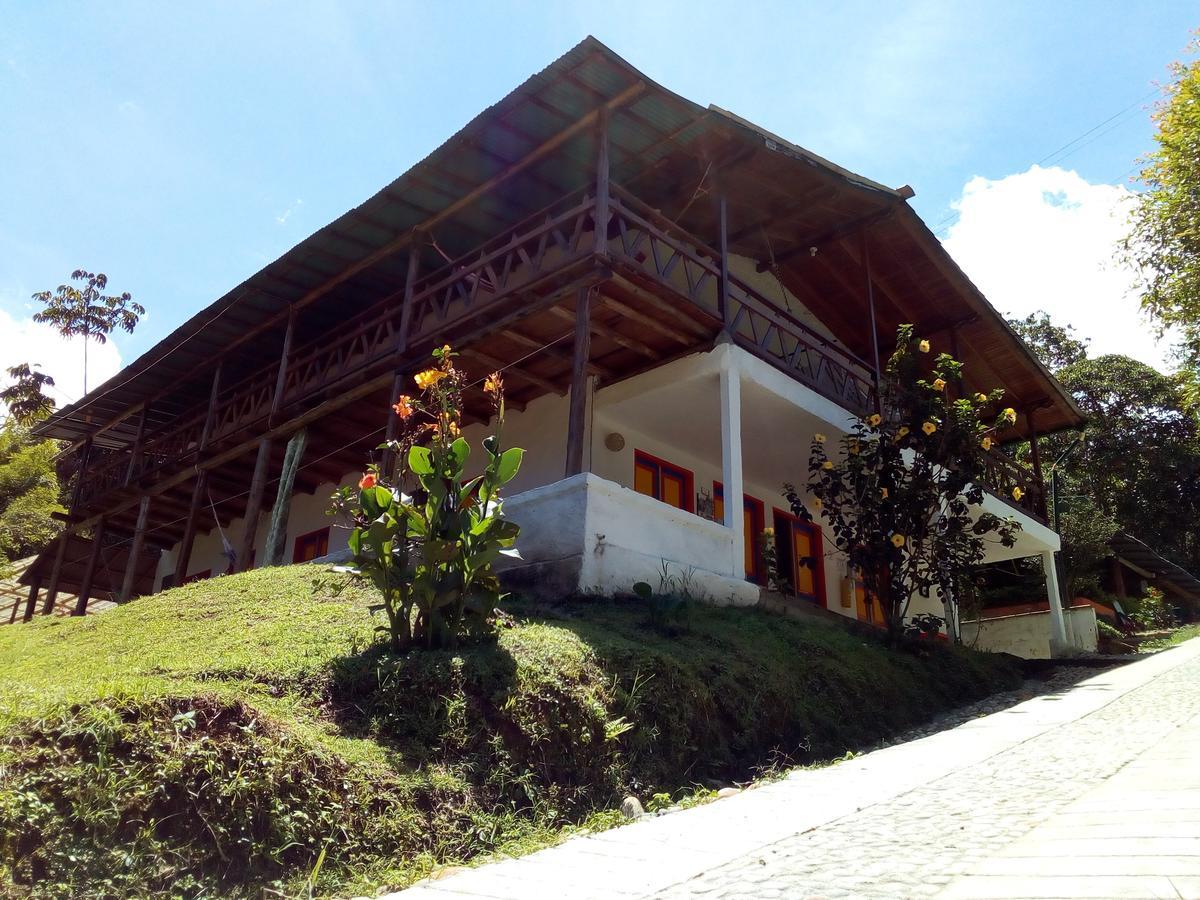 Hostal Encanto La Salada Jardin Exterior photo